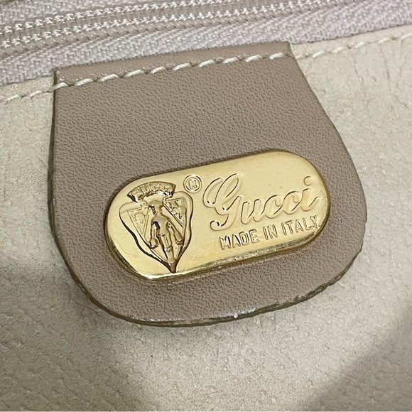 ❤️SOLD❤️Gucci vintage micro monogram canvas and leather clutch bag - Picture 8 of 9